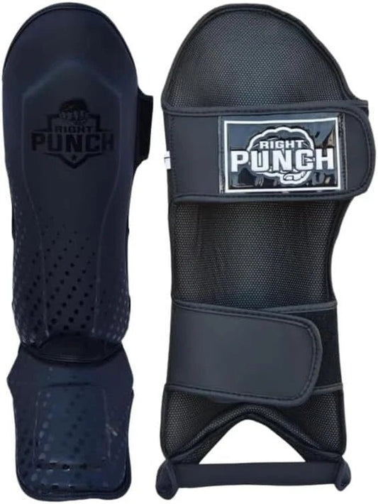 MMA Shin Pads - Red MMA Shin Guards - RightPunch Sports