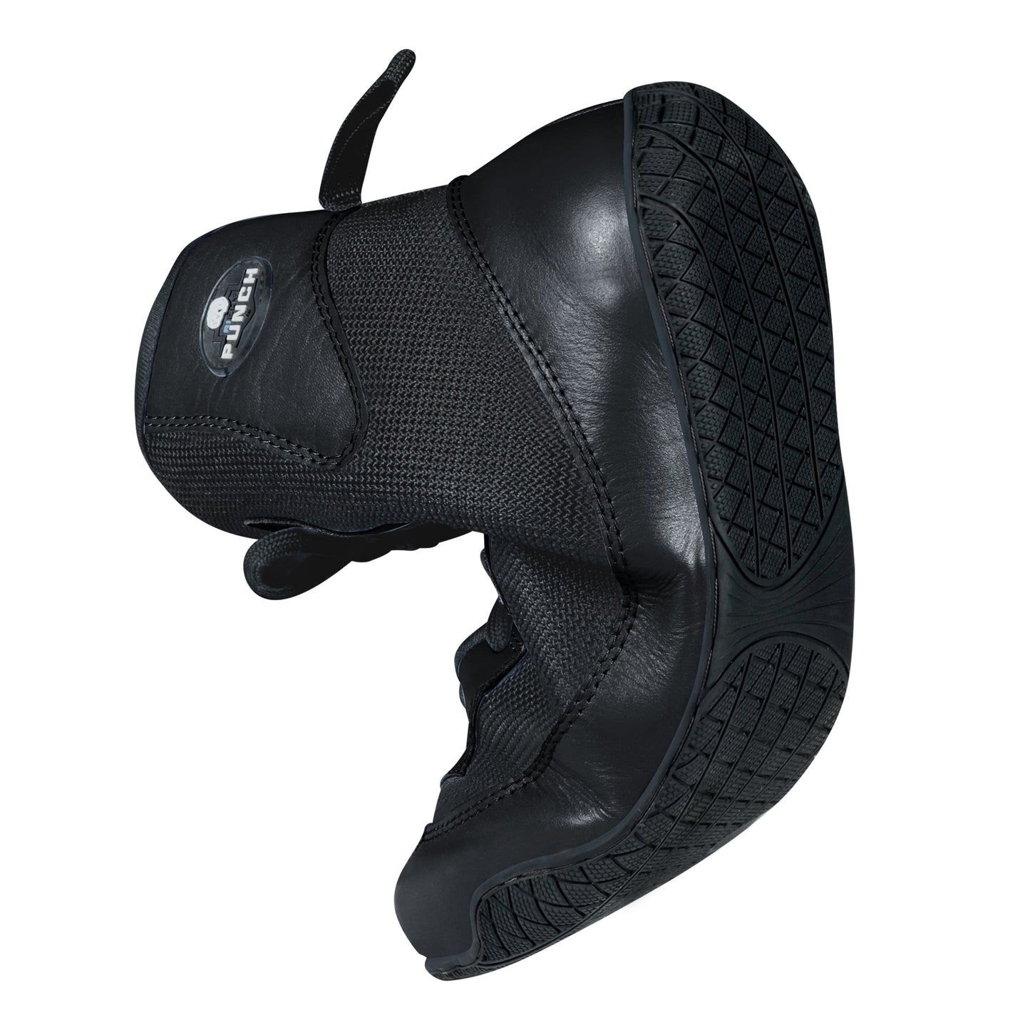 RightPunch High - Top Black Boxing and Wrestling Shoes - RightPunch Sports