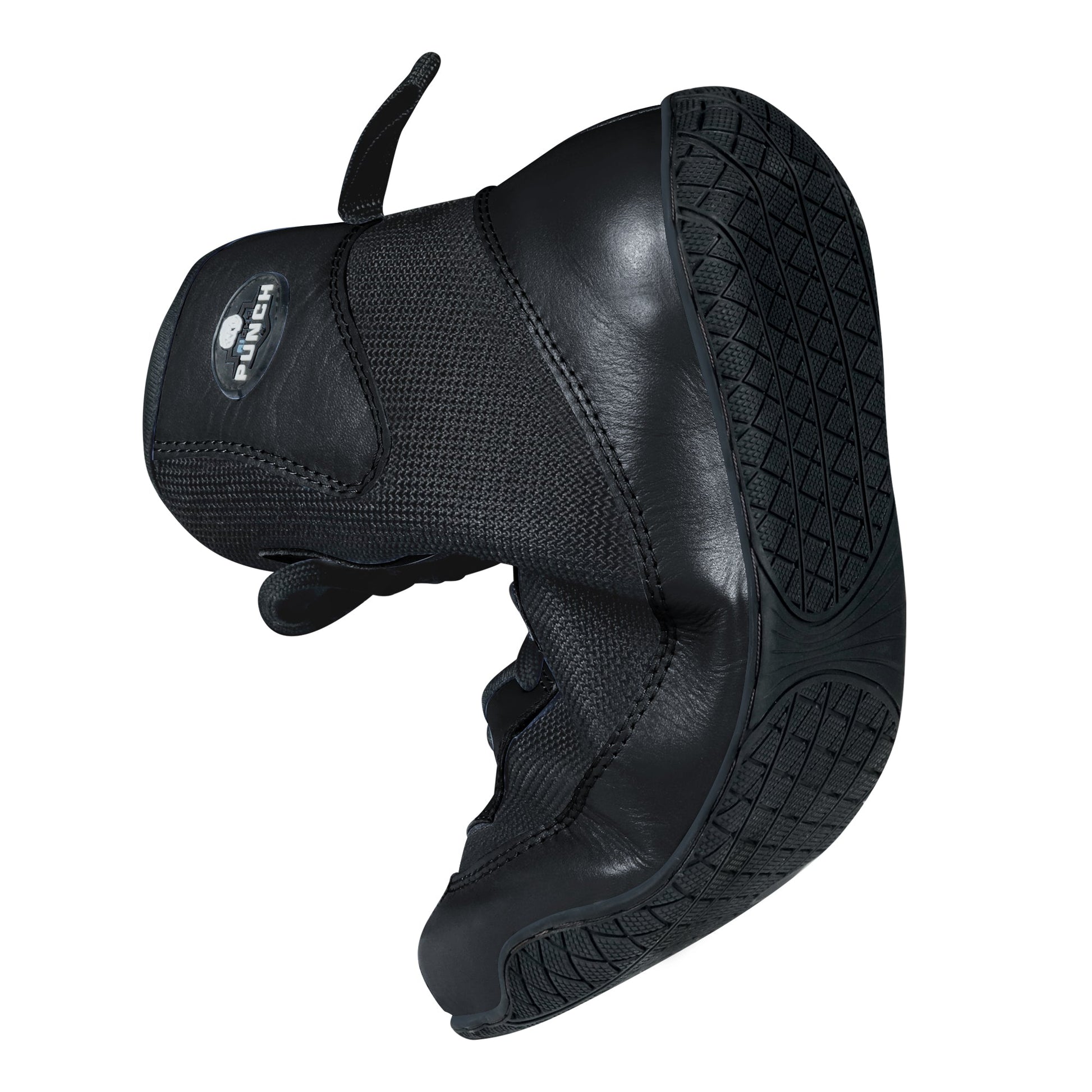 RightPunch High - Top Black Boxing and Wrestling Shoes - RightPunch Sports