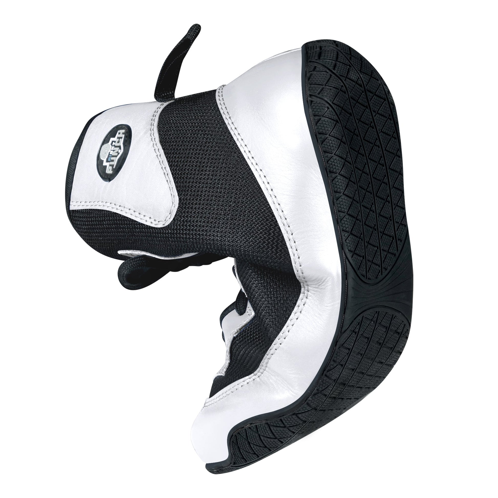 RightPunch White High - Top Boxing and Wrestling Shoes - RightPunch Sports